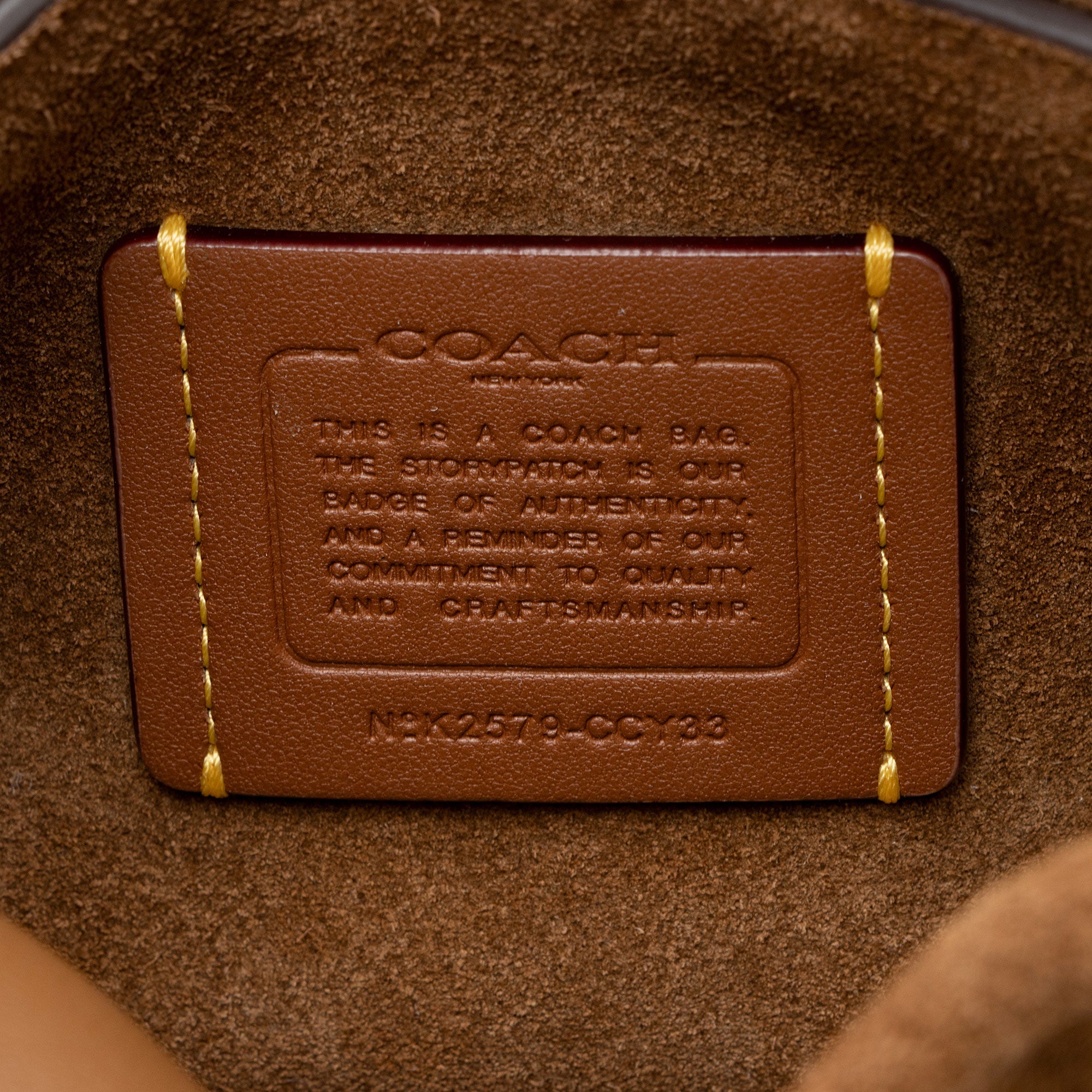 Coach Suede Lana 19 Shoulder Bag