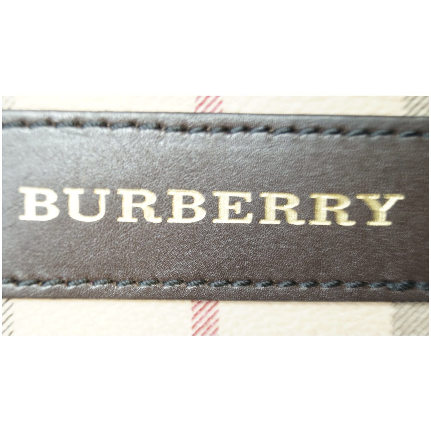 BURBERRY Canterbury Haymarket Check Tote Bag Multicolor