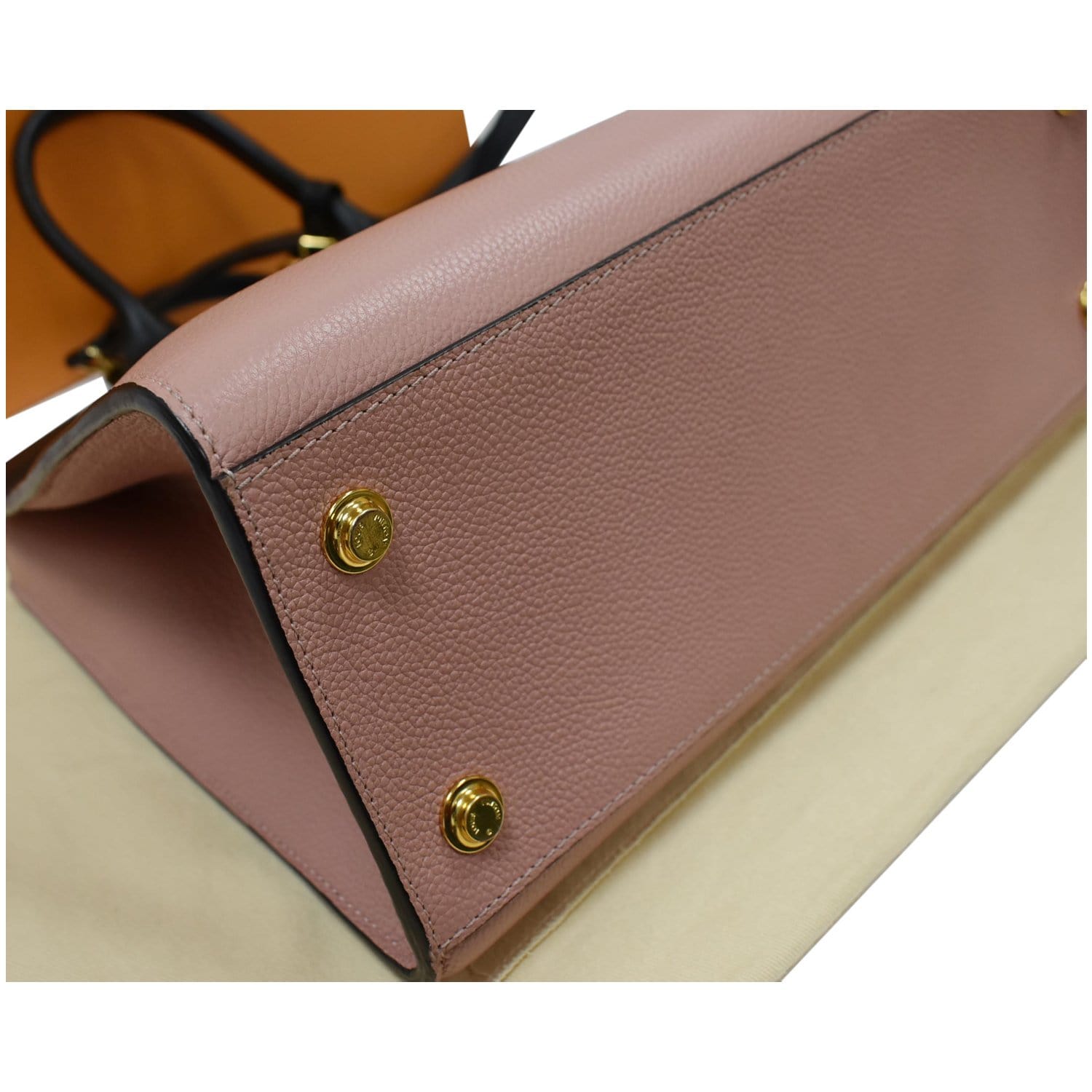 LOUIS VUITTON City Steamer MM Leather Shoulder Bag Magnolia