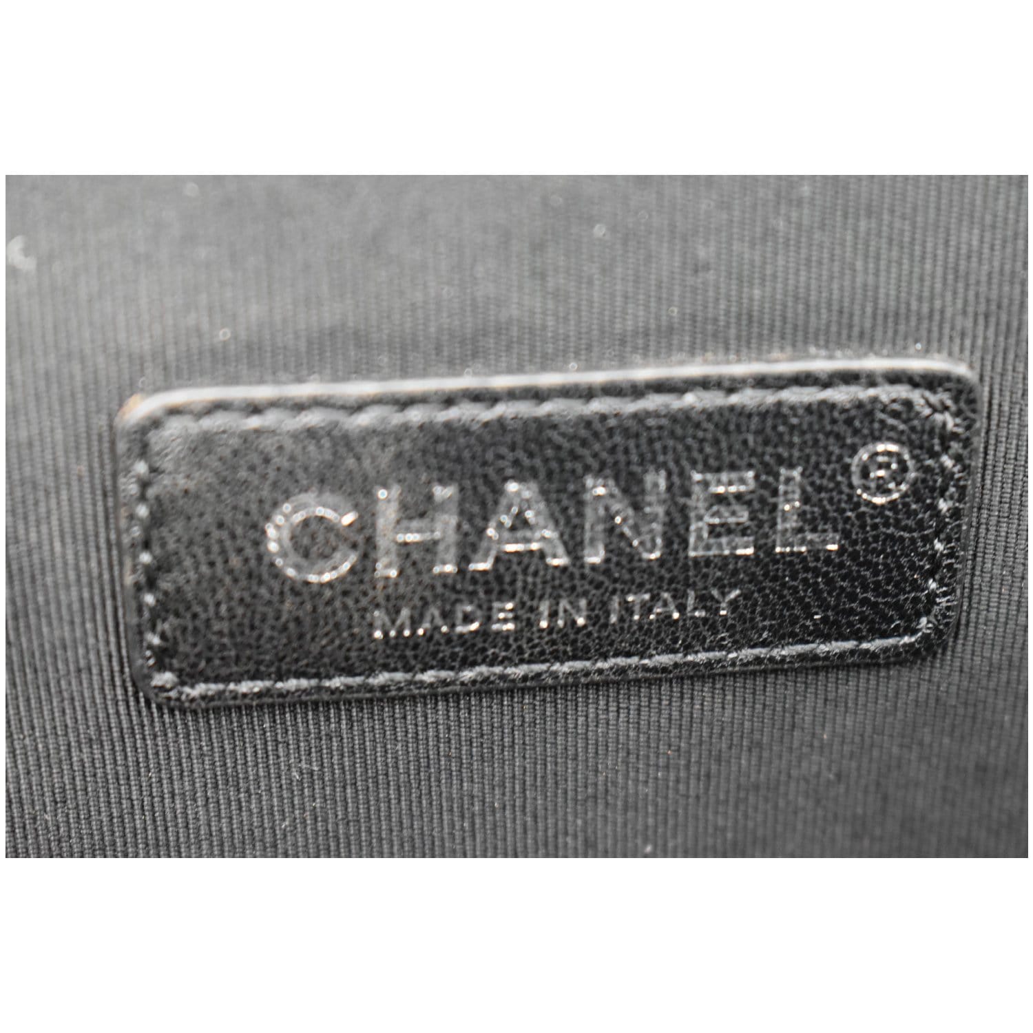 CHANEL Large Boy Flap Calfskin Quilted Leather Shoulder Bag Black