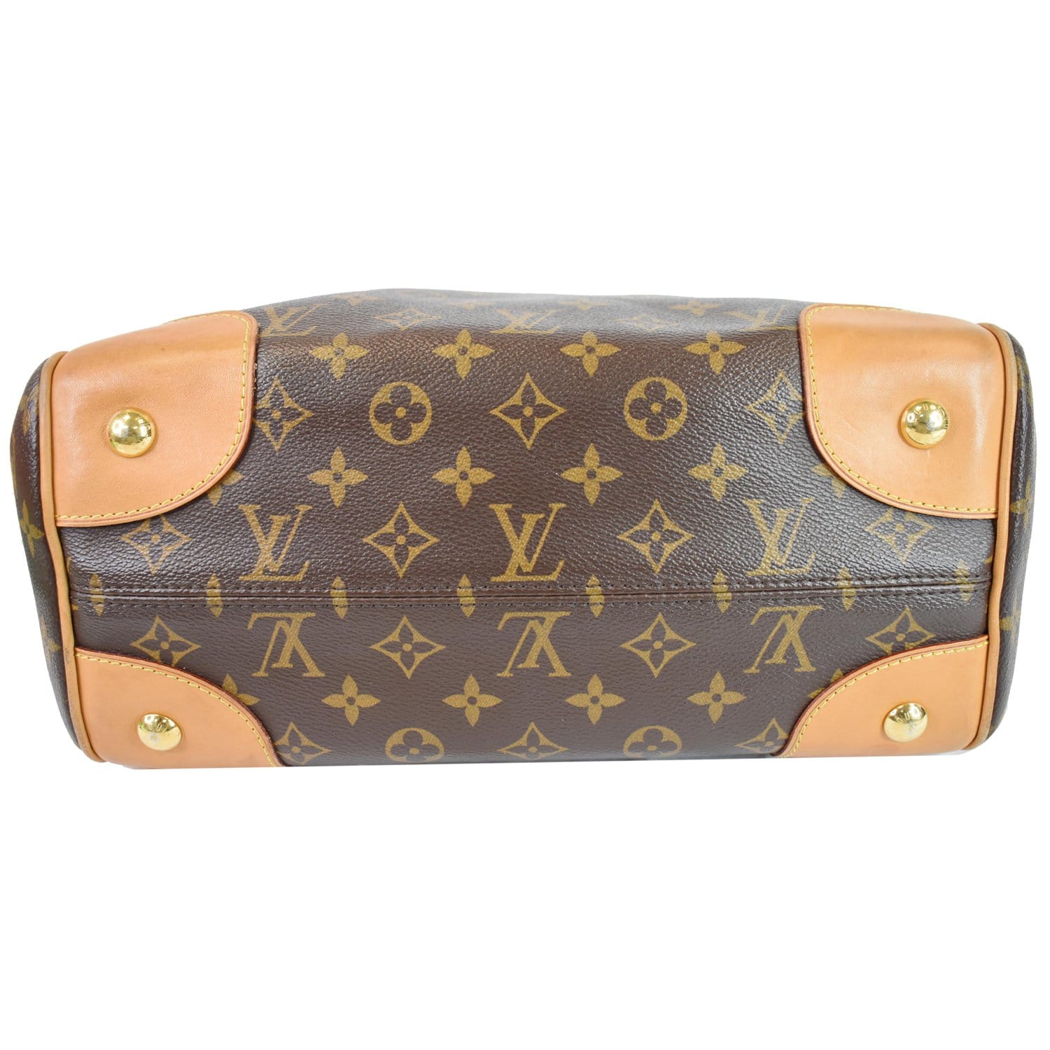 LOUIS VUITTON Estrela MM NM Monogram Canvas Shoulder Bag Brown