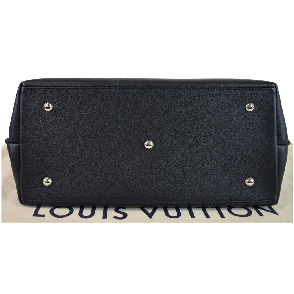 LOUIS VUITTON Lockme Day Grained Calf 2way Shoulder Bag Black