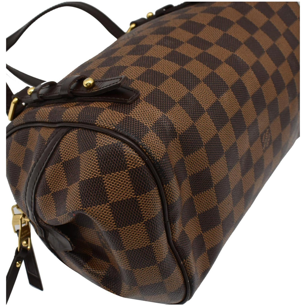 LOUIS VUITTON Rivington PM Damier Ebene Shoulder Bag Brown