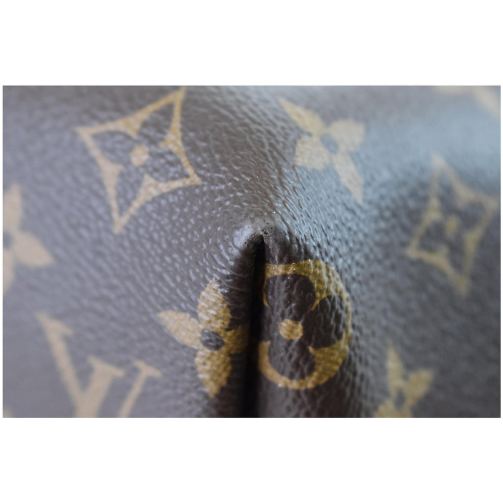 LOUIS VUITTON Graceful MM Monogram Canvas Shoulder Bag Brown