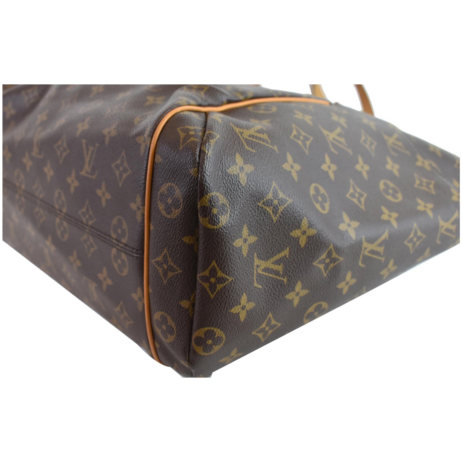 LOUIS VUITTON Totally GM Monogram Canvas Tote Shoulder Bag Brown