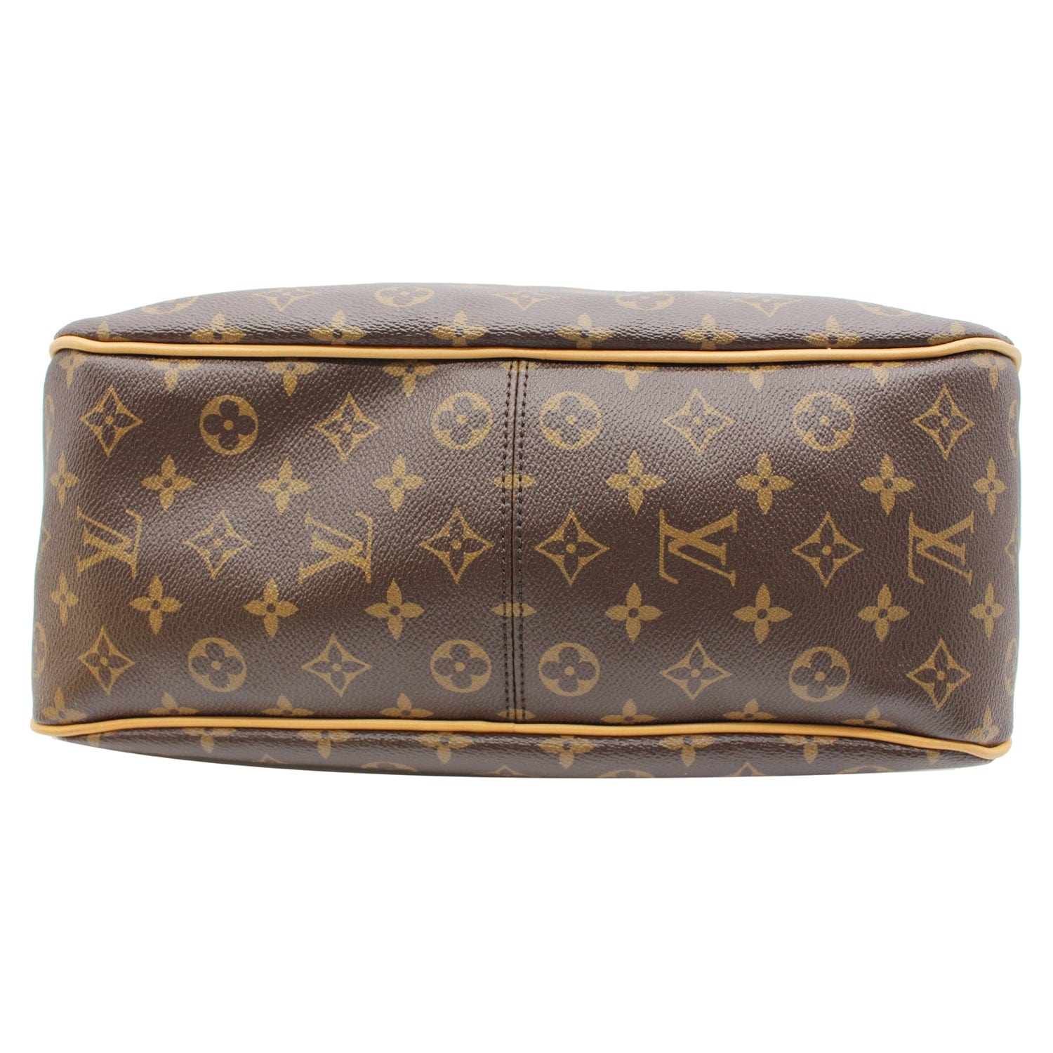LOUIS VUITTON Delightful PM Monogram Canvas Shoulder Hobo Bag Brown