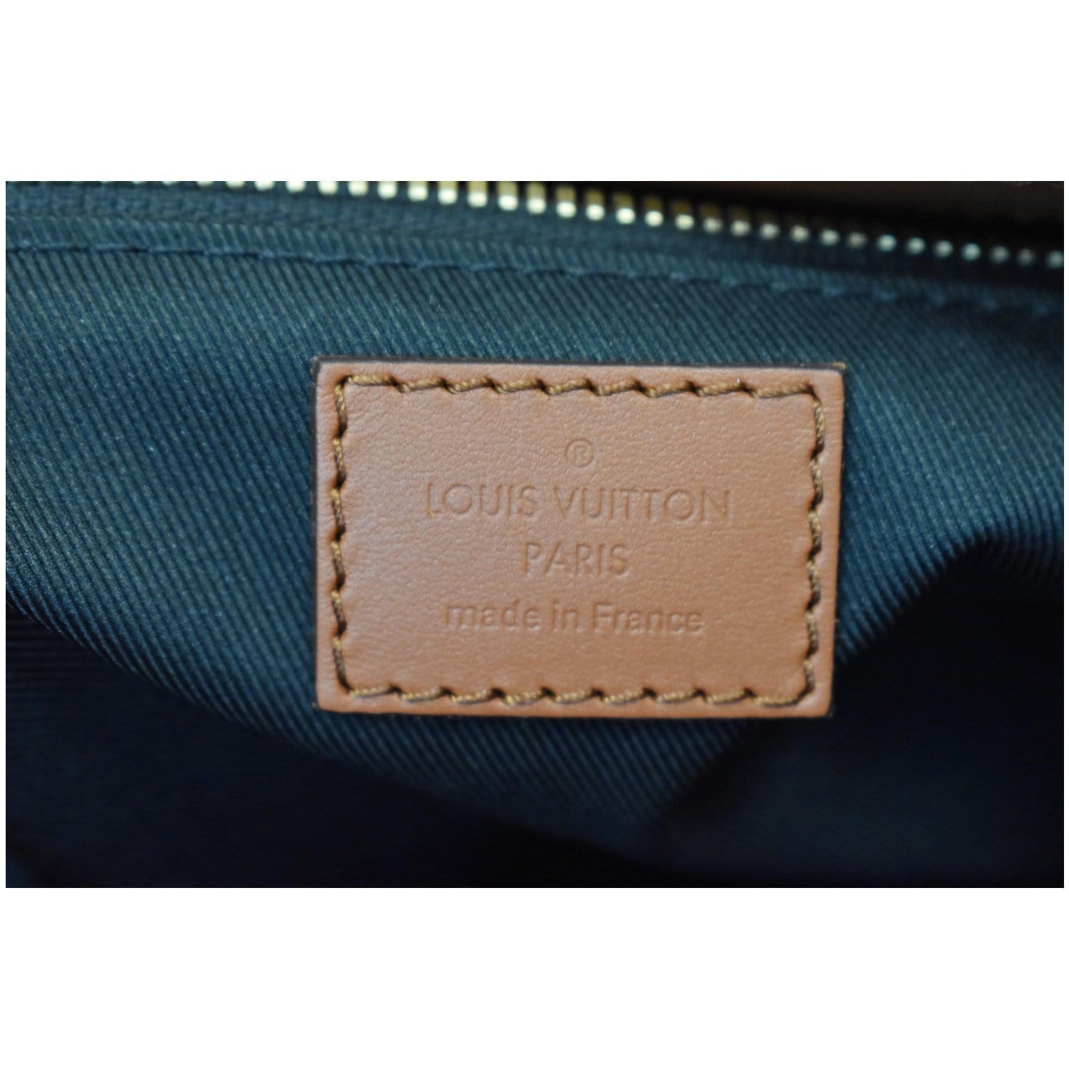 LOUIS VUITTON Dauphine MM Monogram Reverse Canvas Hobo Shoulder Bag Brown