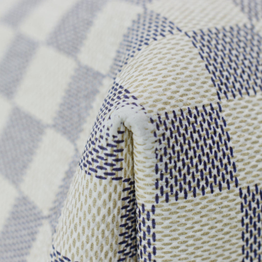 LOUIS VUITTON Graceful PM Damier Azur Shoulder Bag White