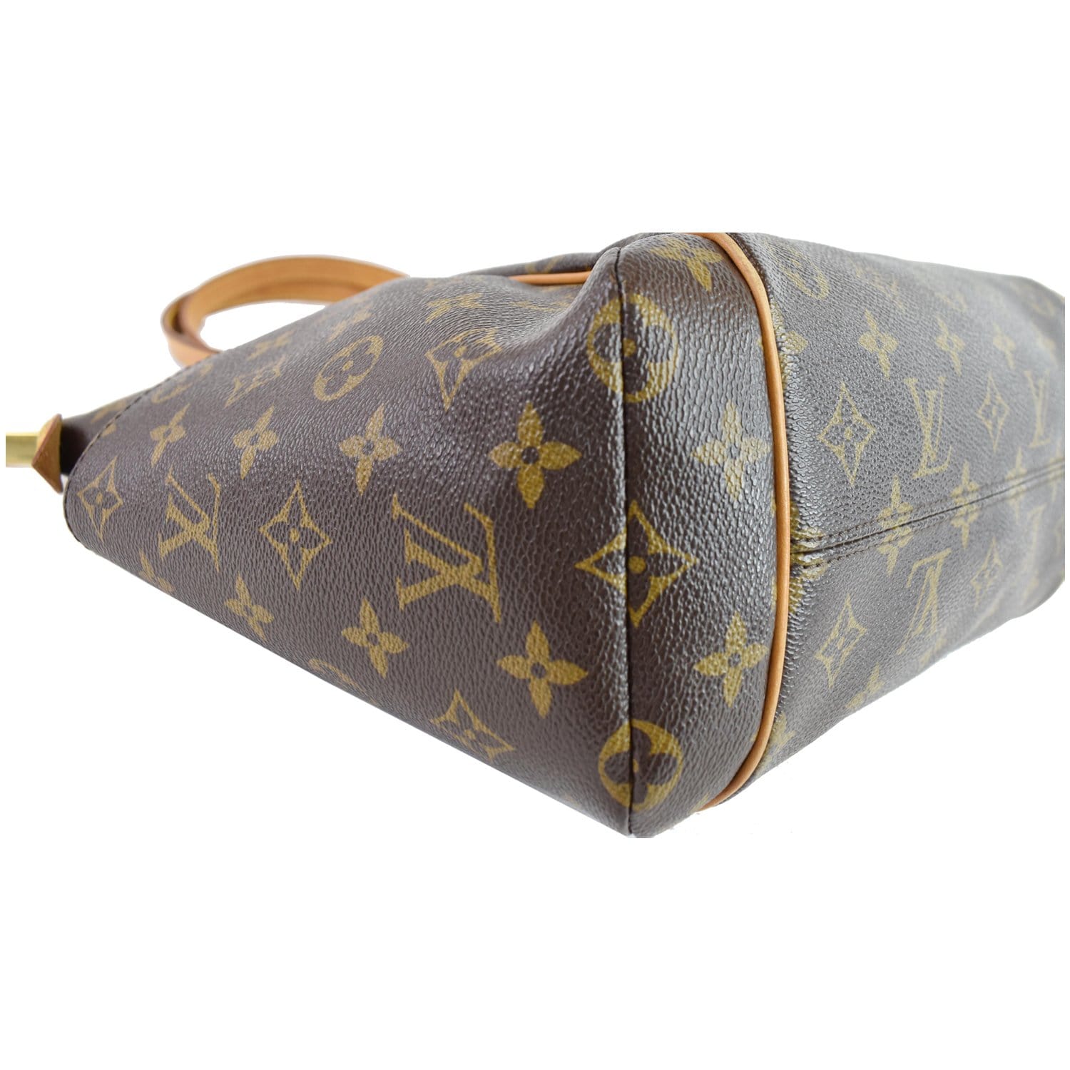 LOUIS VUITTON Totally PM Monogram Canvas Shoulder Bag Brown