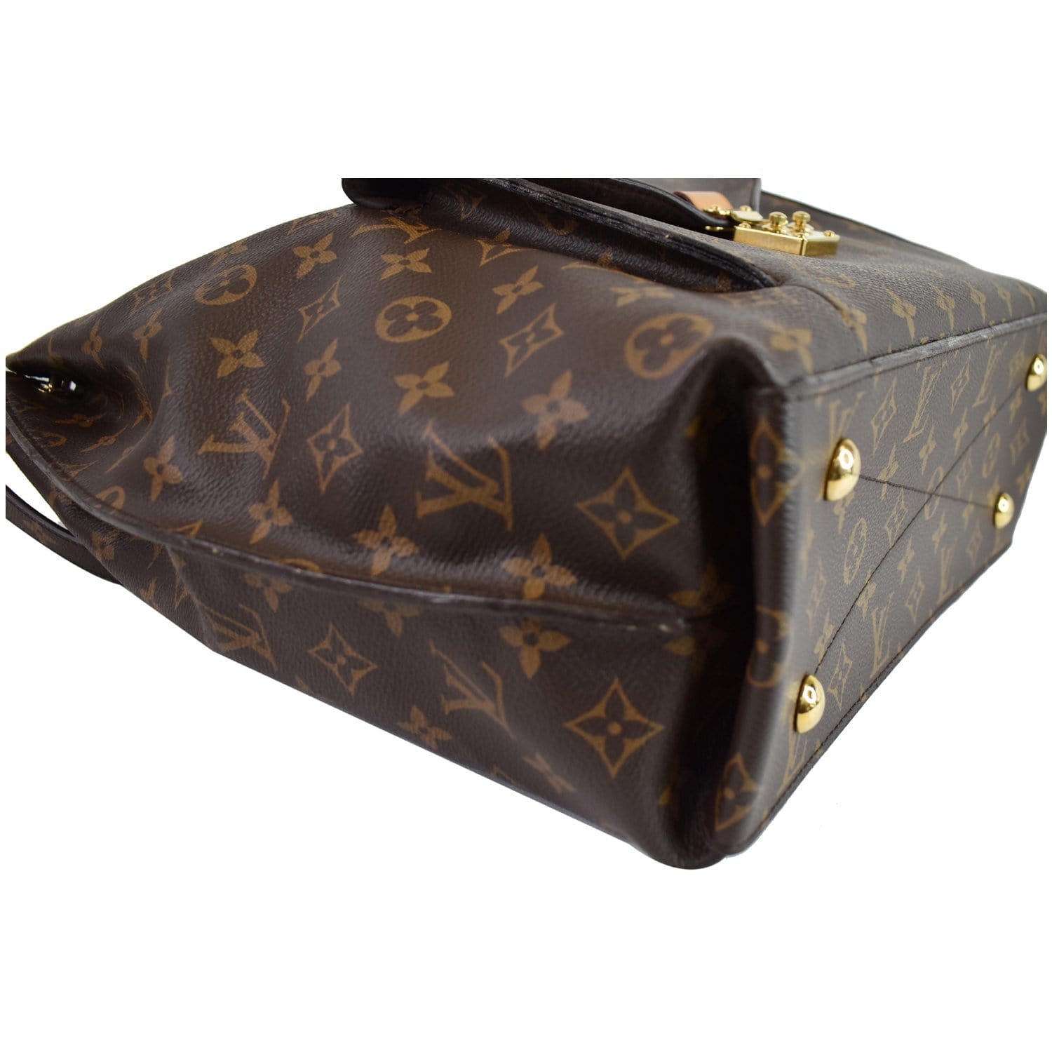 LOUIS VUITTON Metis Hobo Monogram Canvas Shoulder Bag Brown