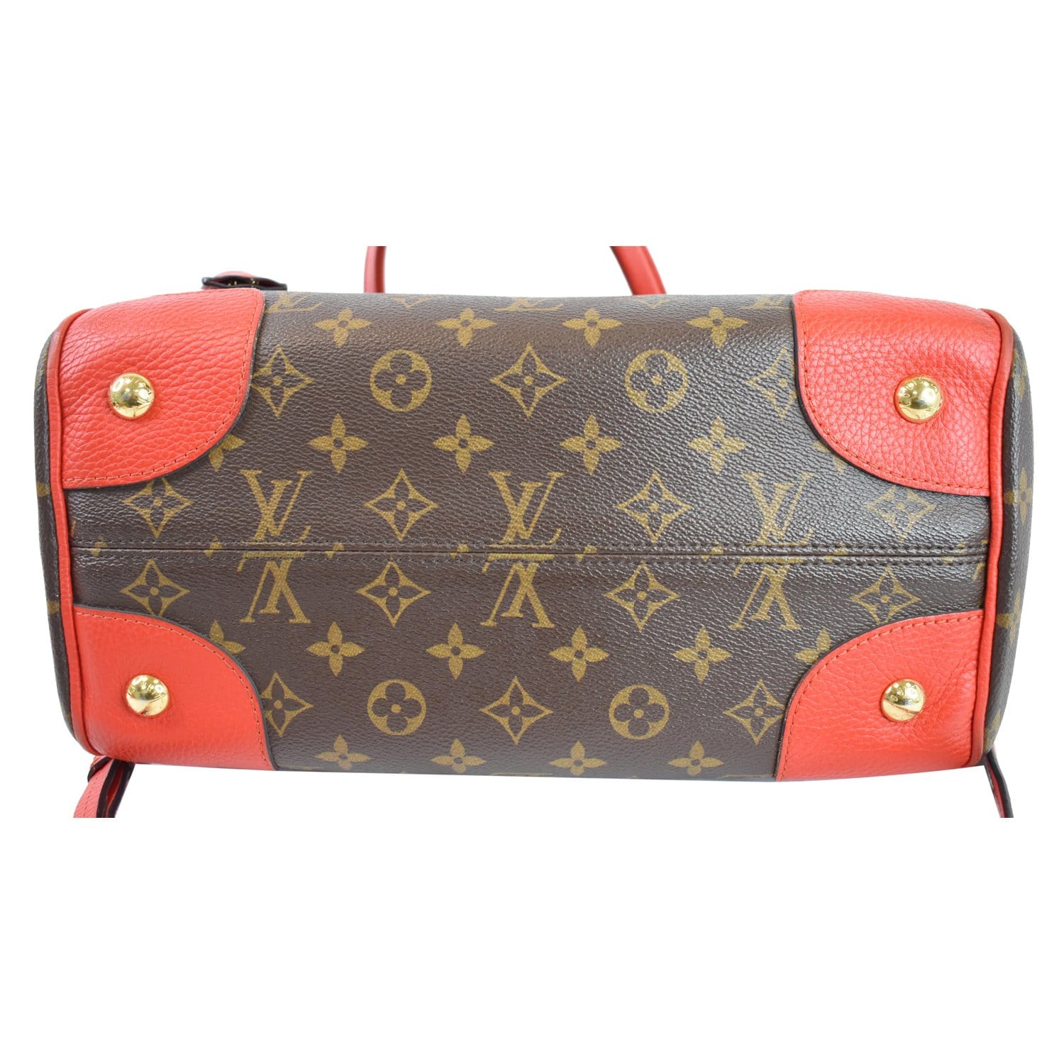 LOUIS VUITTON Estrela NM Monogram Canvas 2Way Shoulder Bag Coquelicot