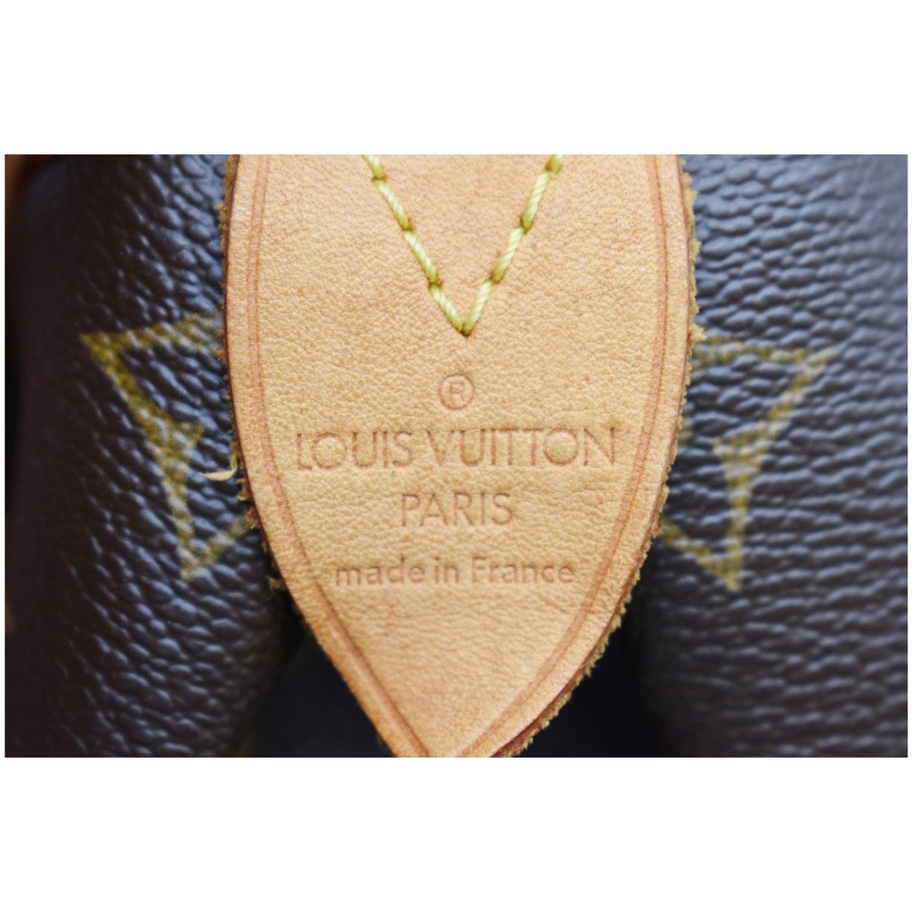 LOUIS VUITTON Montorgueil PM Monogram Canvas Shoulder Bag Brown