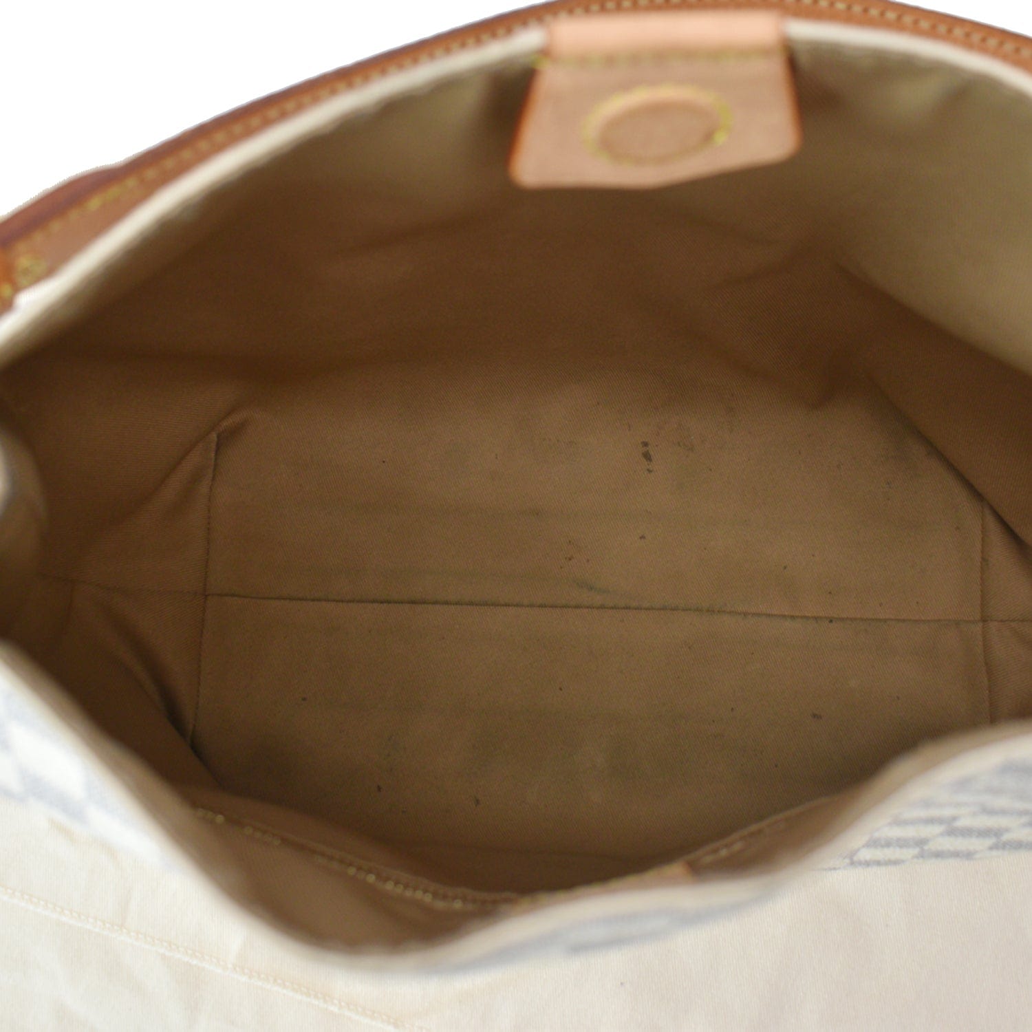 LOUIS VUITTON Graceful PM Damier Azur Shoulder Bag White
