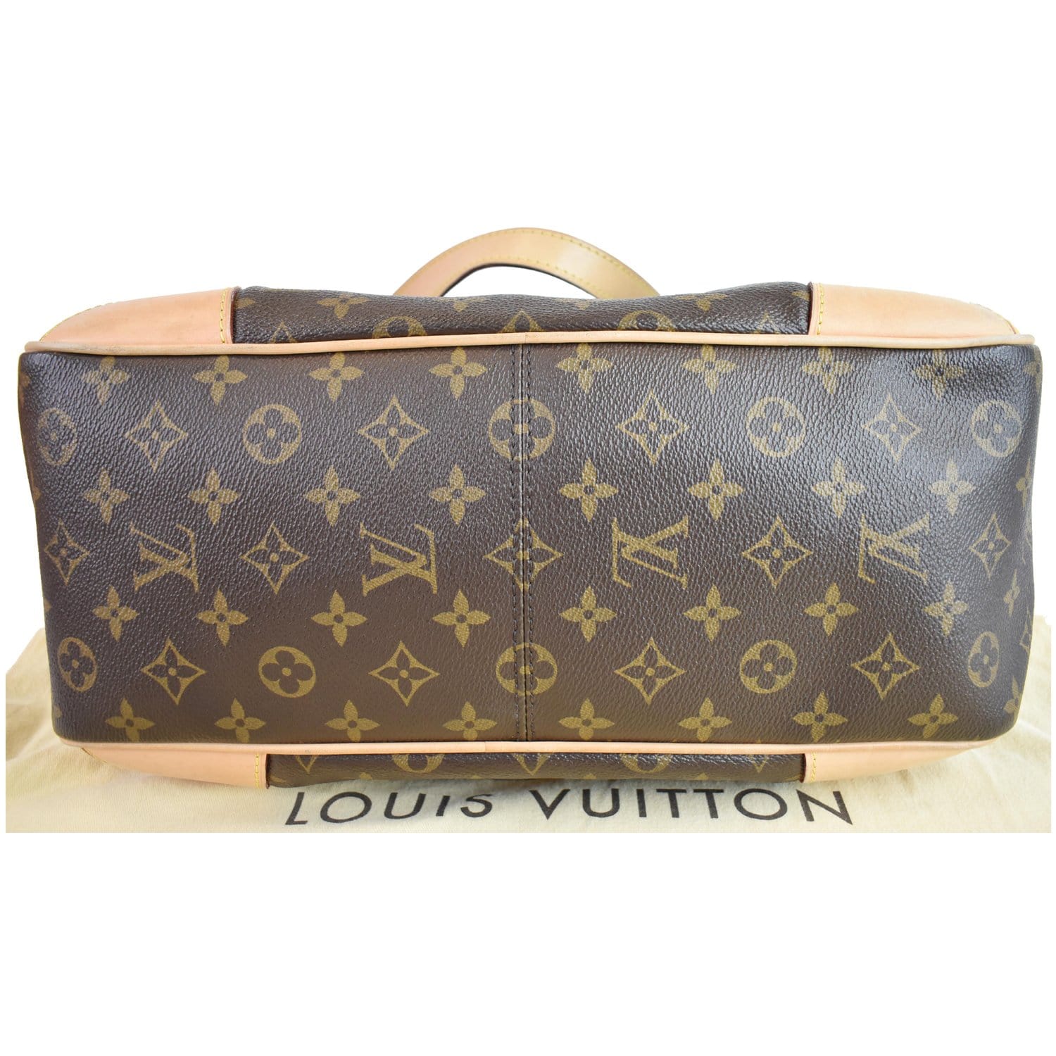 LOUIS VUITTON Estrela MM Monogram Canvas Shoulder Bag Brown