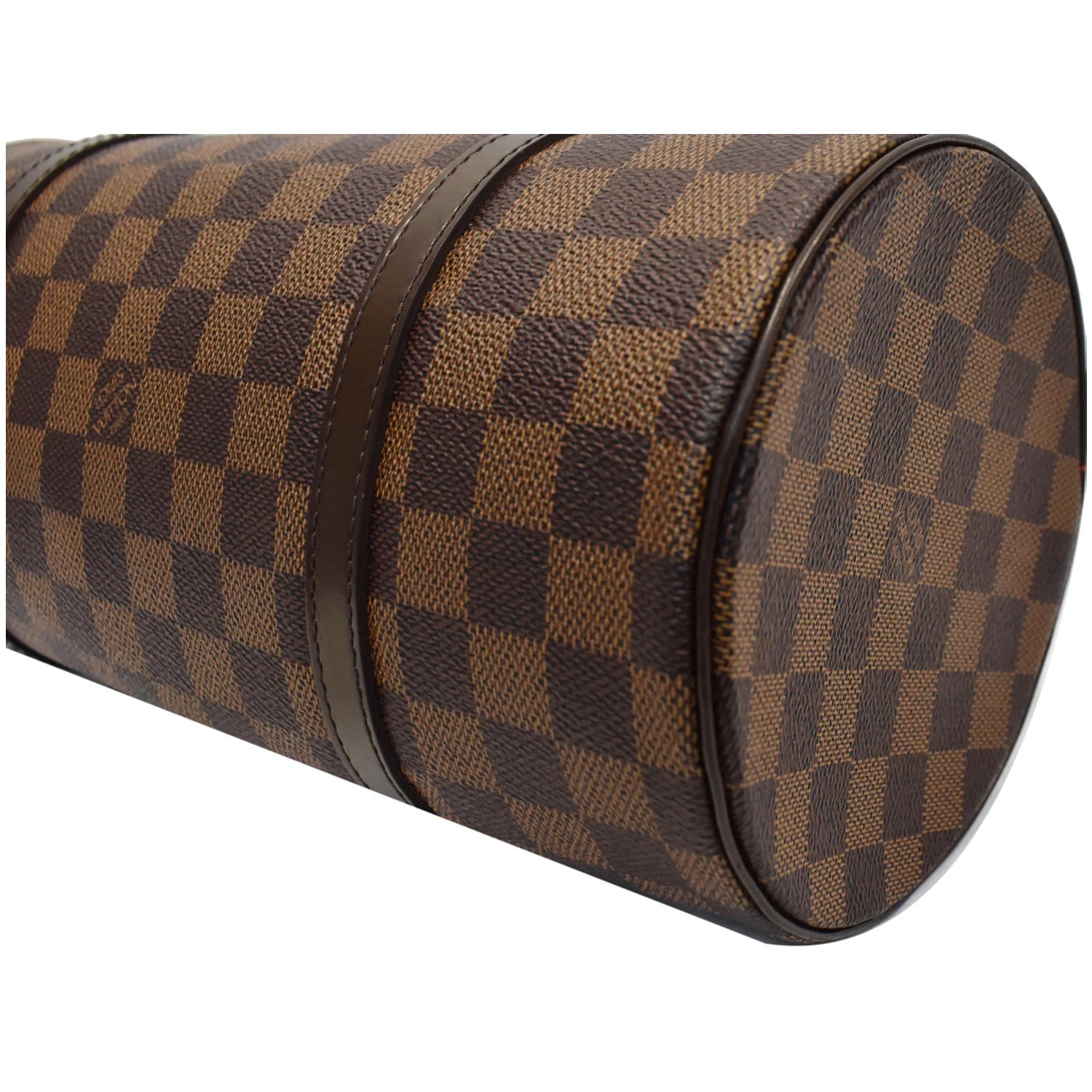 LOUIS VUITTON Papillon 26 Damier Ebene Shoulder Handbag Brown