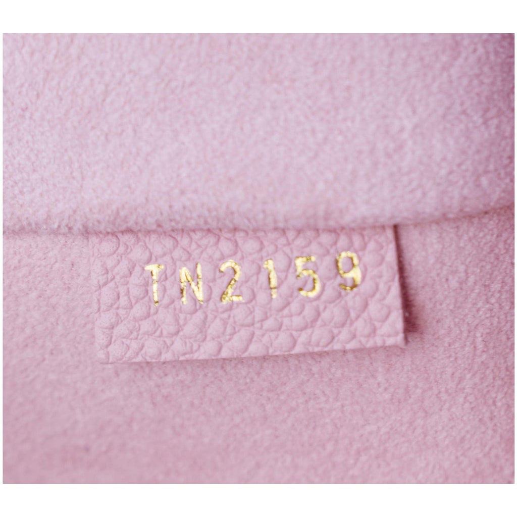 LOUIS VUITTON Daily Pouch Monogram Canvas Clutch Bag Rose Poudre