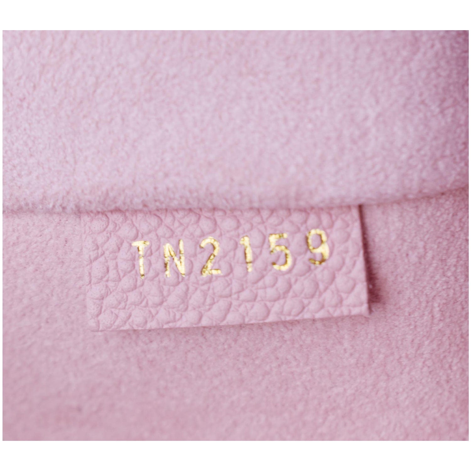LOUIS VUITTON Daily Pouch Monogram Canvas Clutch Bag Rose Poudre