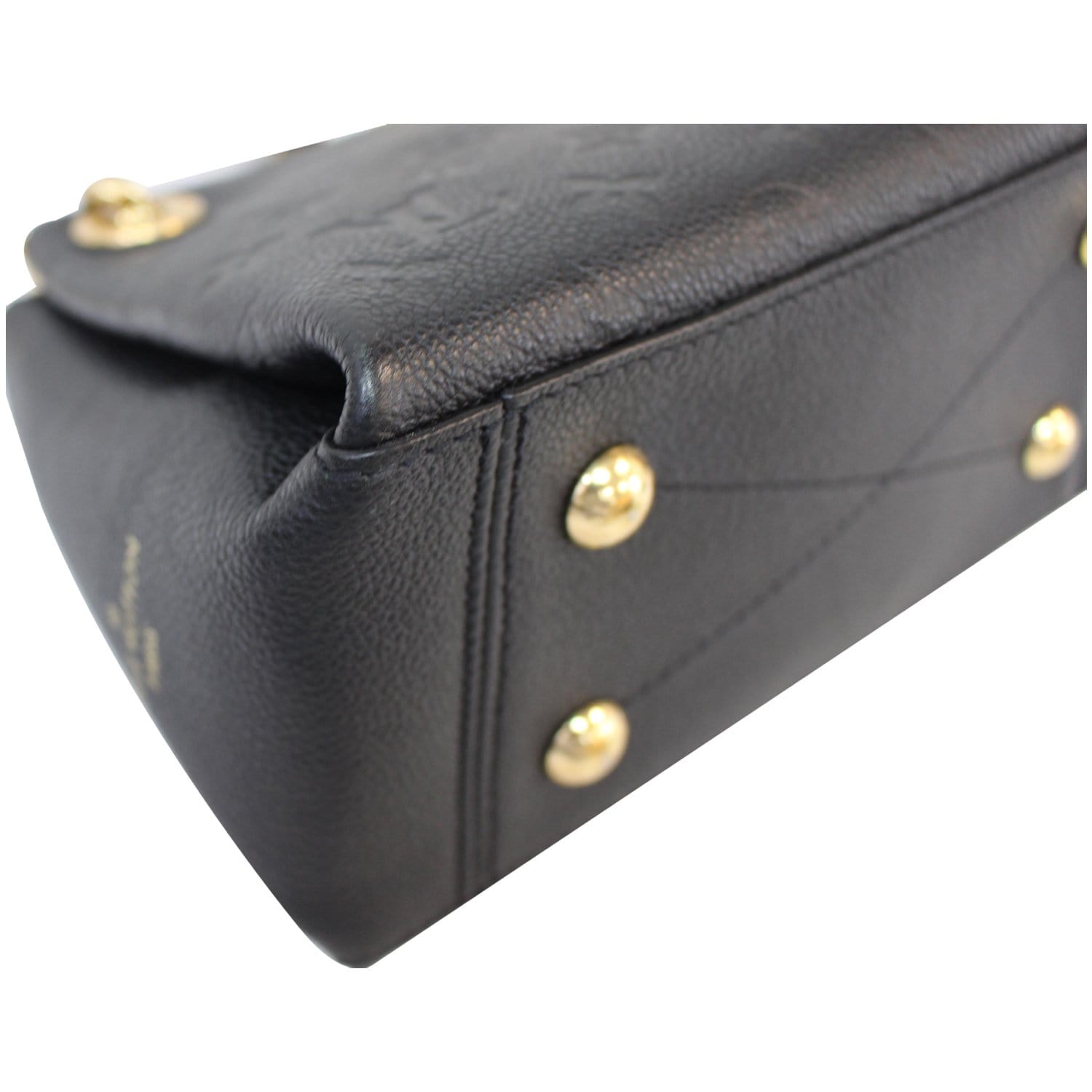 LOUIS VUITTON Surene BB Monogram Empreinte Shoulder Bag Black
