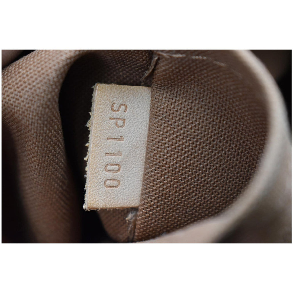 LOUIS VUITTON Tivoli GM Monogram Canvas Shoulder Bag Brown