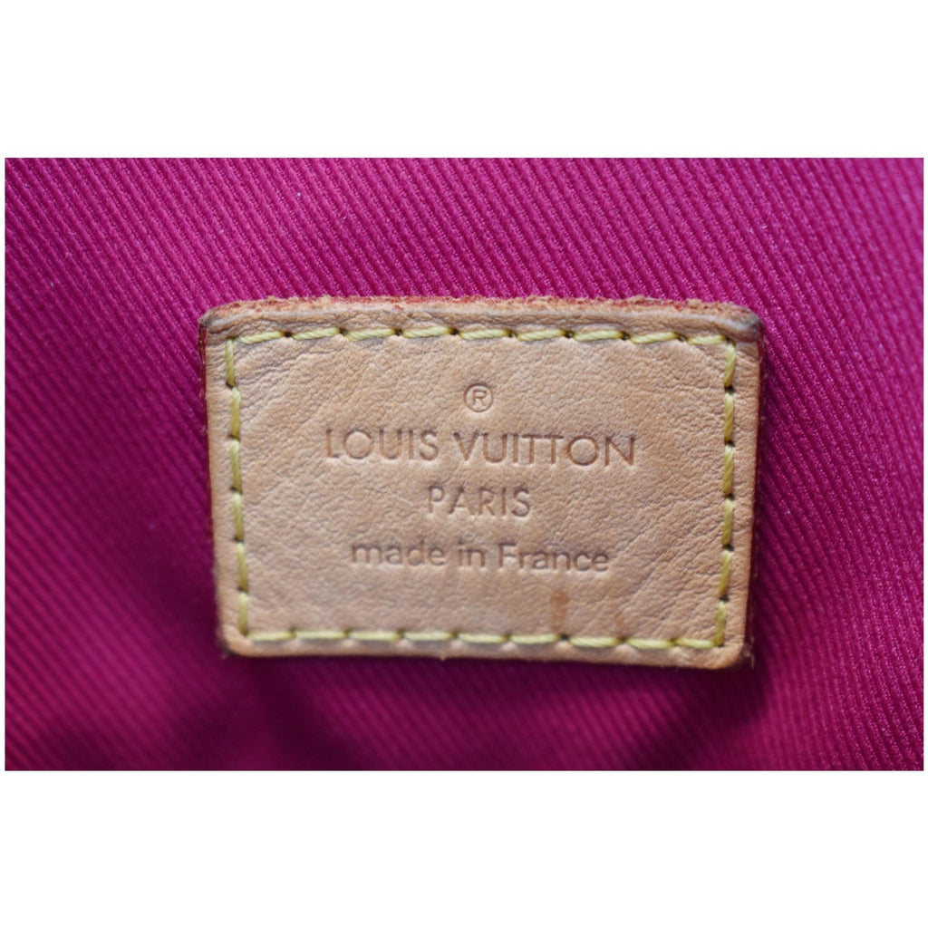 LOUIS VUITTON Graceful MM Monogram Canvas Shoulder Bag Brown