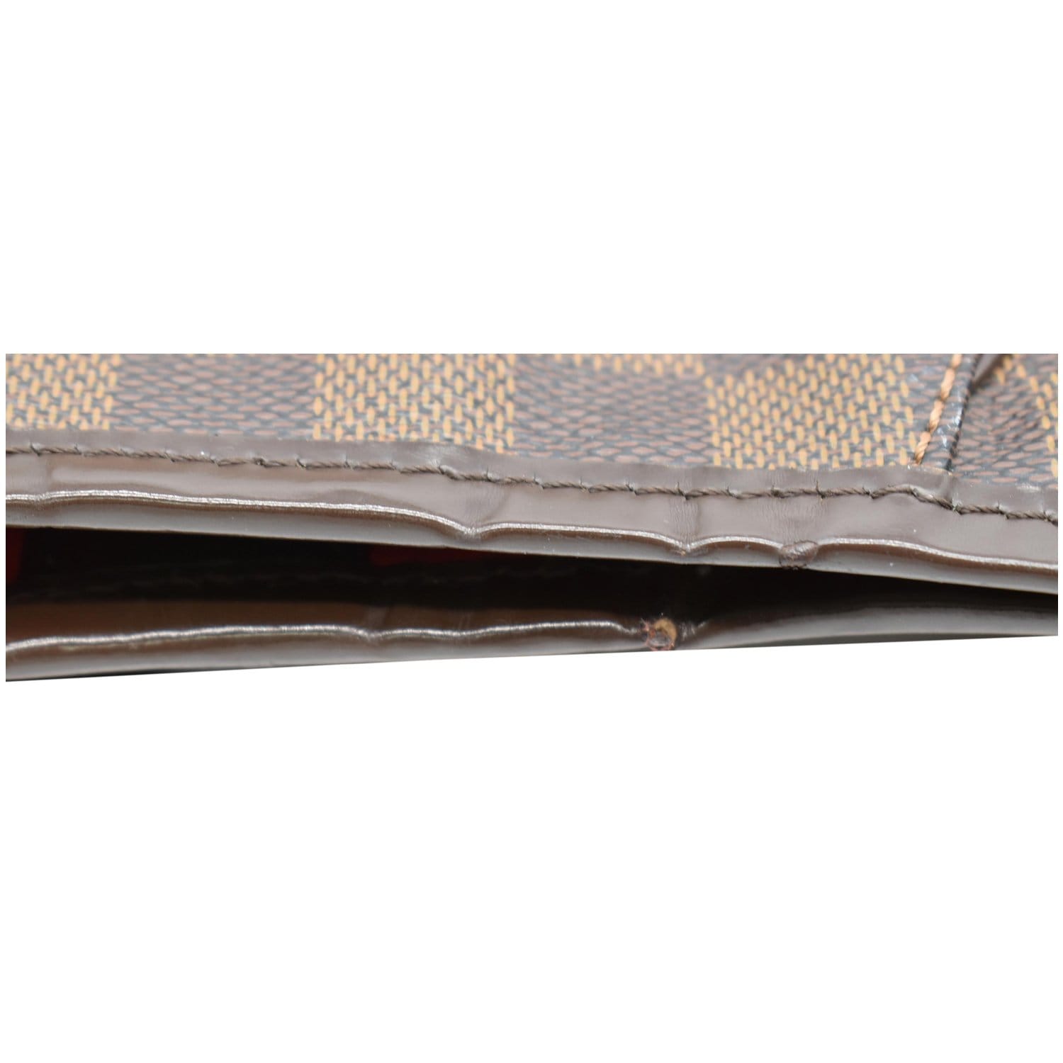 LOUIS VUITTON Galliera PM Damier Ebene Shoulder Bag Brown