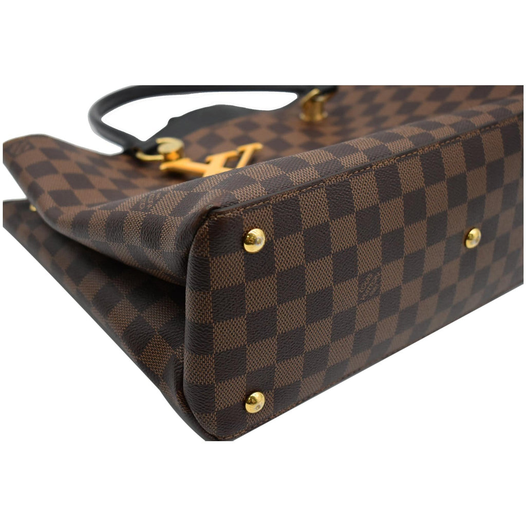 LOUIS VUITTON LV Riverside Damier Ebene Shoulder Bag Black