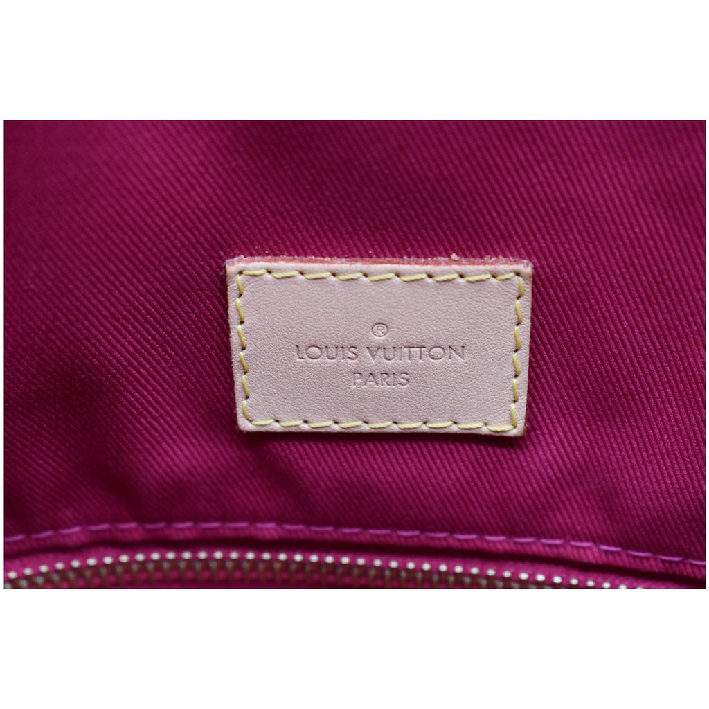 LOUIS VUITTON Graceful MM Monogram Canvas Shoulder Bag Brown