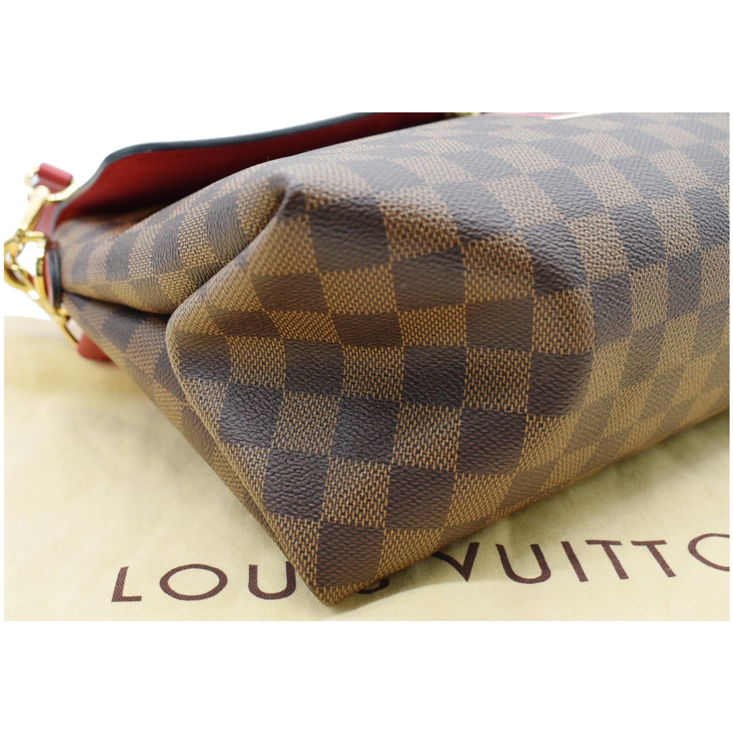 LOUIS VUITTON Beaubourg MM Damier Ebene Shoulder Bag Brown