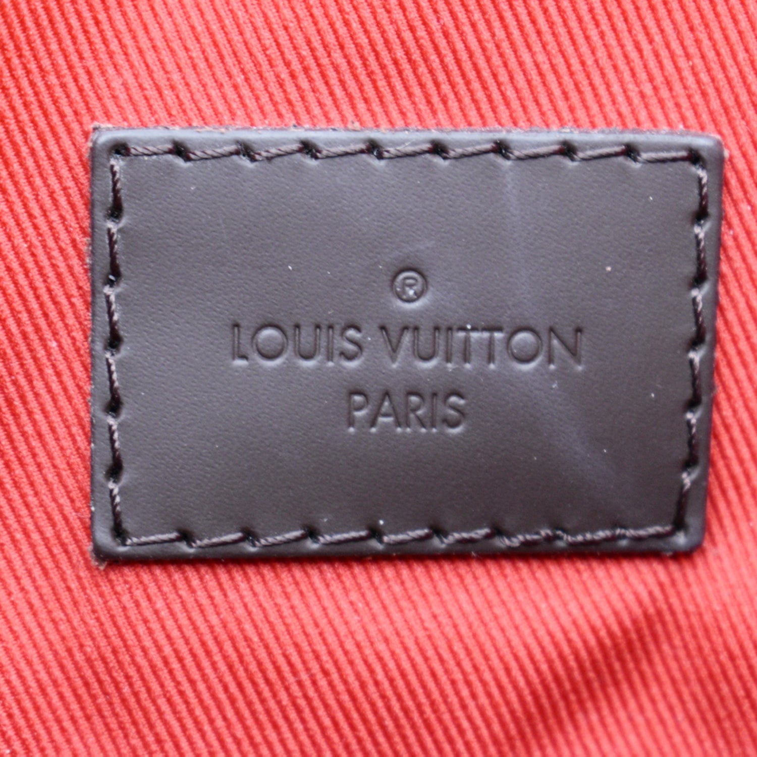 LOUIS VUITTON Graceful MM Damier Ebene Shoulder Bag Brown