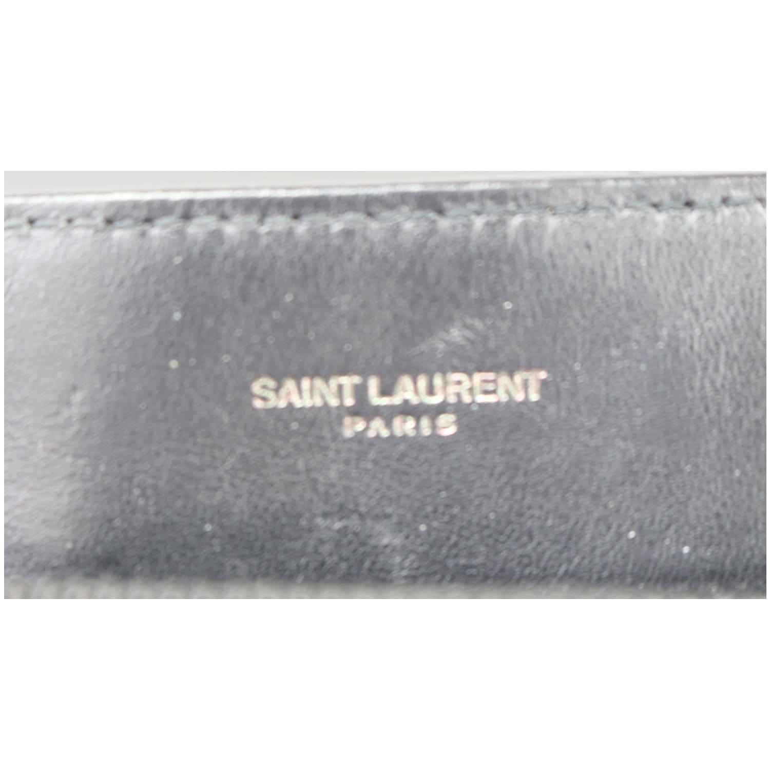 YVES SAINT LAURENT Medium Loulou Matelasse Leather Chain Shoulder Bag Black