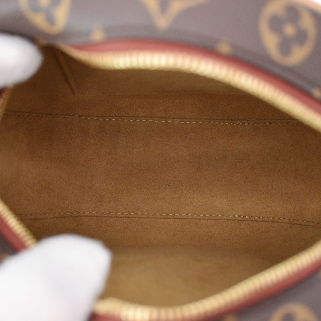 LOUIS VUITTON Boite Chapeau Souple MM Monogram Canvas Shoulder Bag Brown