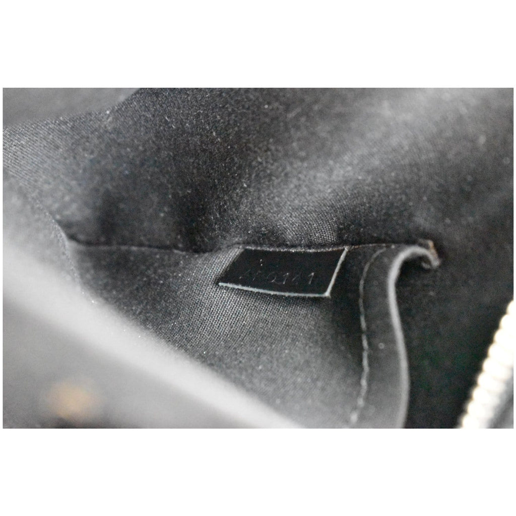 LOUIS VUITTON Madeleine PM Epi Leather Shoulder Bag Black