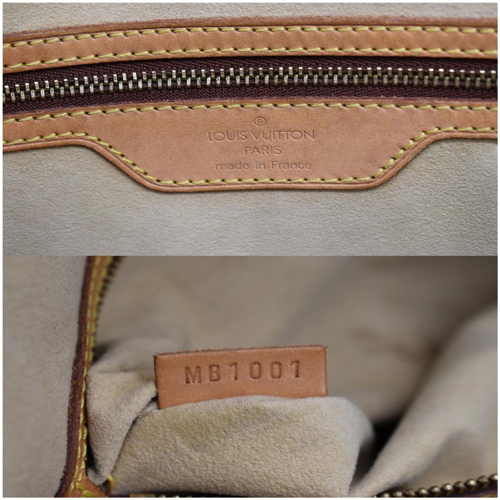 LOUIS VUITTON Babylone Monogram Canvas Tote Shoulder Bag
