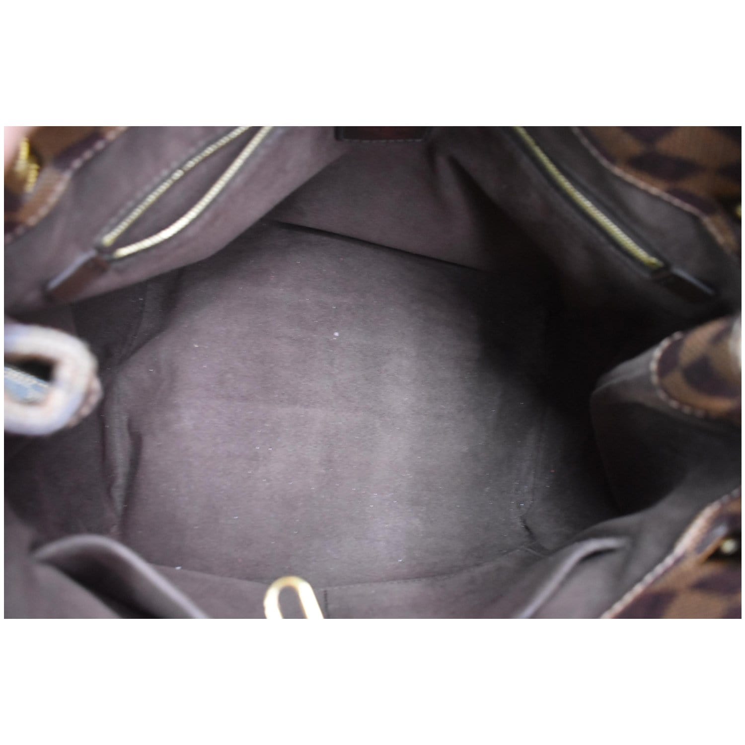 LOUIS VUITTON Marylebone PM Damier Ebene Shoulder Bag Brown