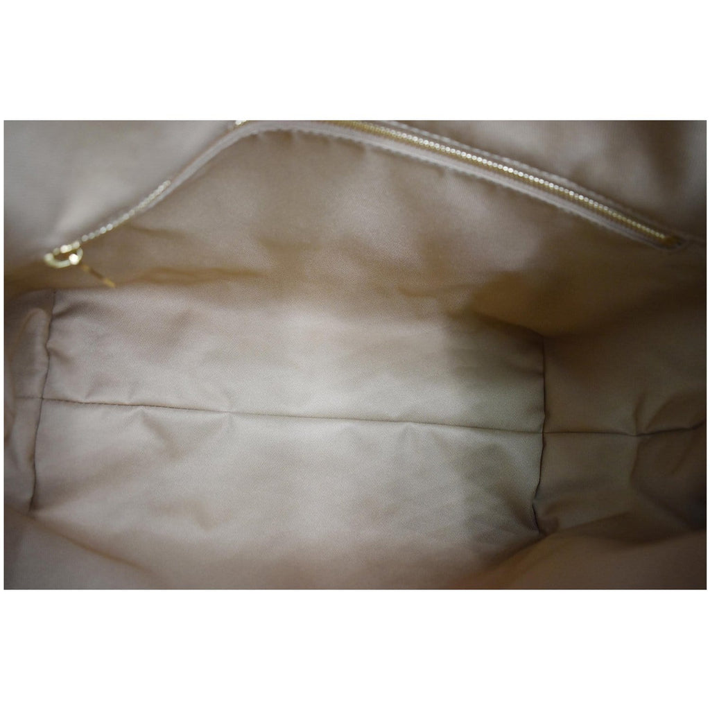 LOUIS VUITTON Graceful MM Monogram Canvas Shoulder Bag Brown