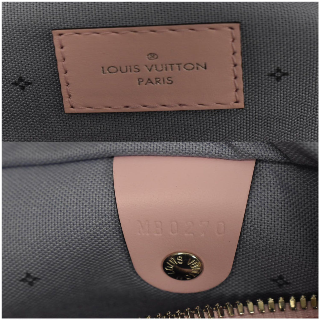LOUIS VUITTON Escale Speedy 30 Bandouliere Monogram Canvas Shoulder Bag Pastel
