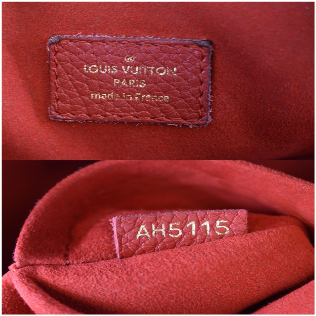 LOUIS VUITTON Retiro NM Monogram Canvas 2Way Shoulder Bag Red