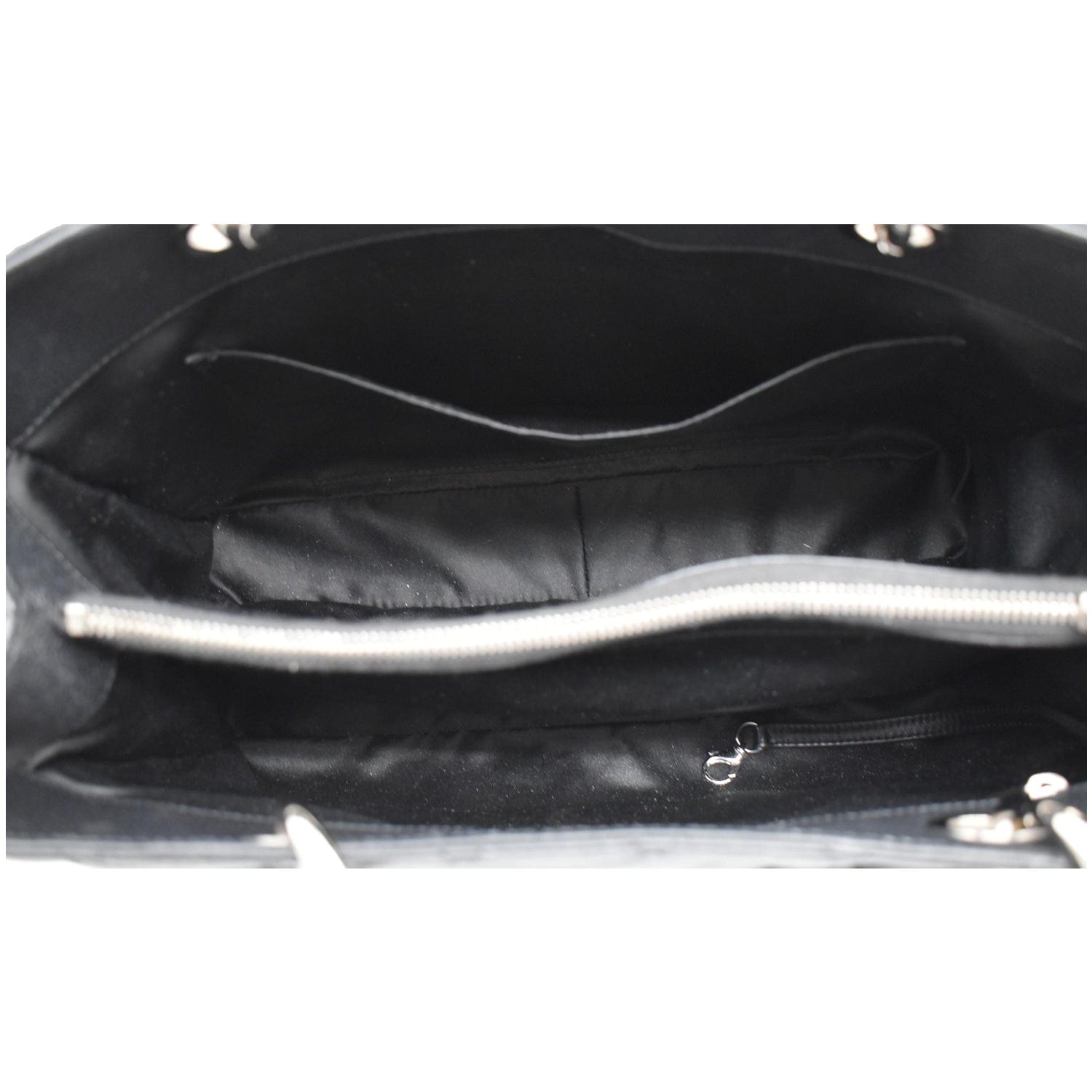 CHANEL Grand Shopping GST Caviar Leather Tote Bag Black