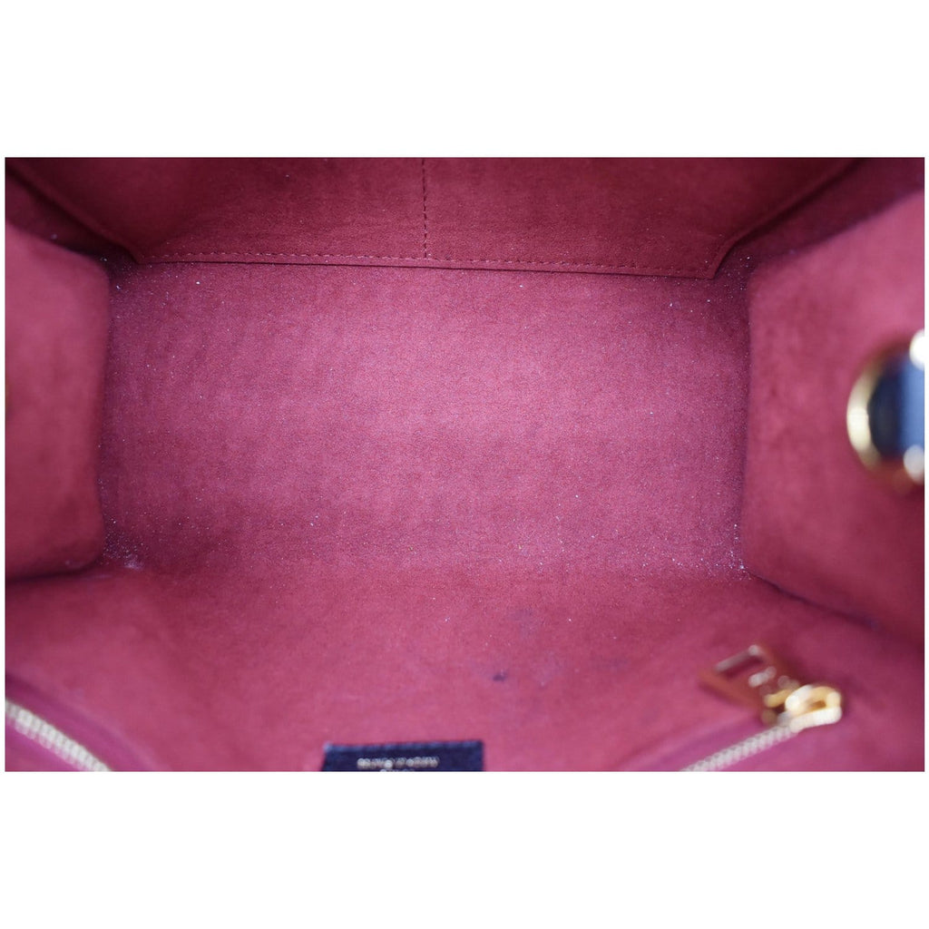 LOUIS VUITTON Onthego PM Bicolor Monogram Empreinte Shoulder Bag Black