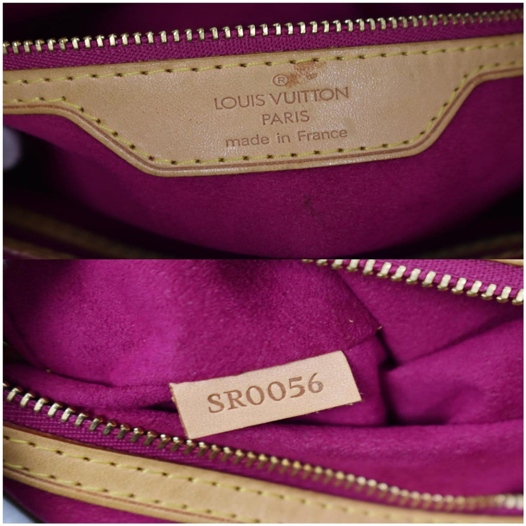 LOUIS VUITTON Fringe Bucket Monogram Multicolor Shoulder Bag White