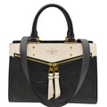 LOUIS VUITTON Sully PM Monogram Empreinte Leather Shoulder Bag Black