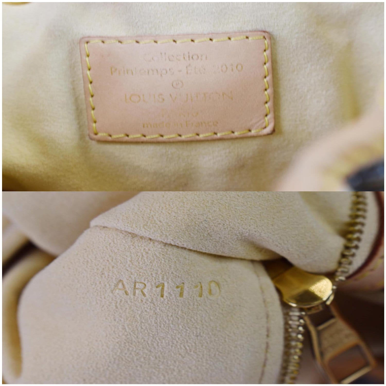 LOUIS VUITTON Eden Neo Coated Canvas Shoulder Bag Gold