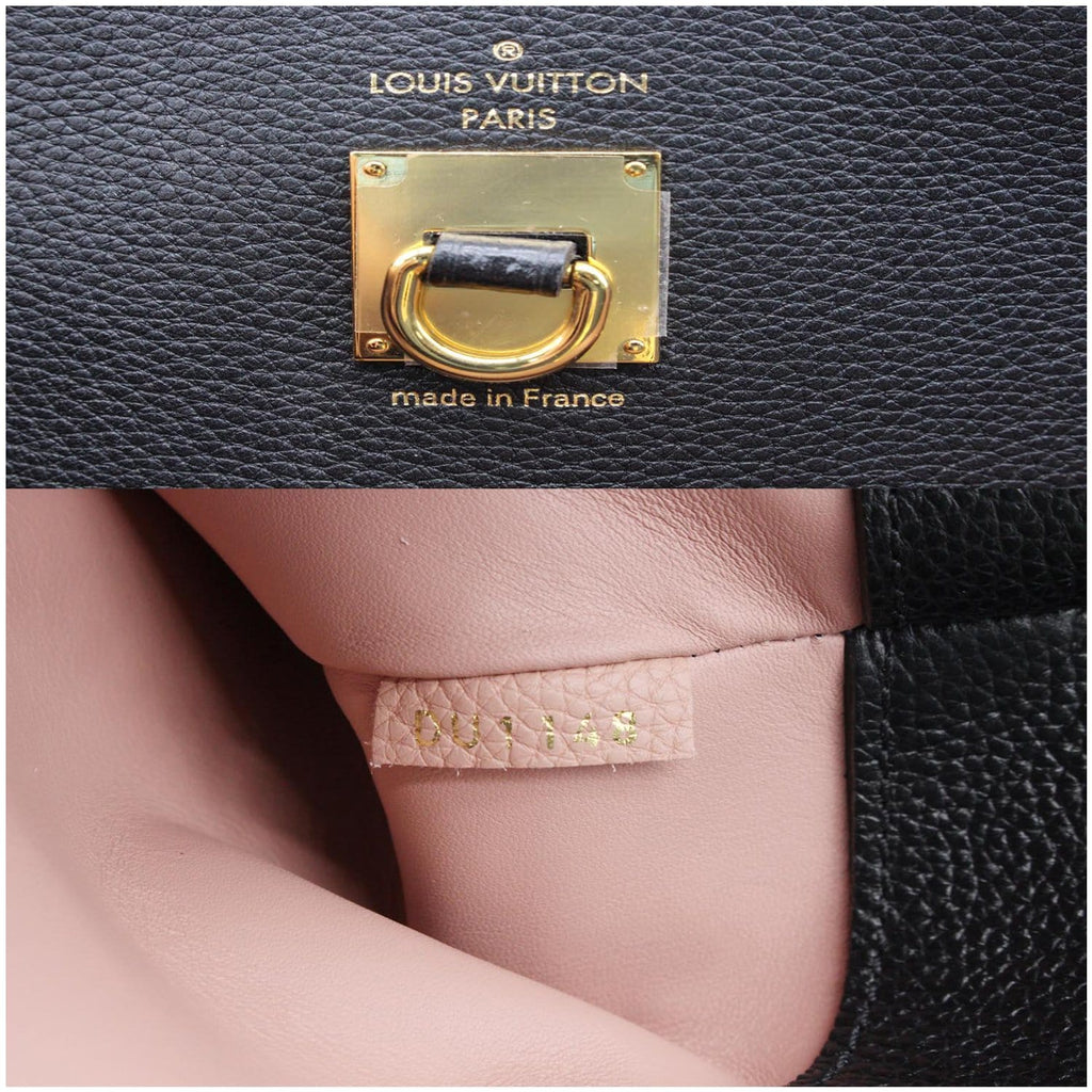 LOUIS VUITTON City Steamer MM Leather Shoulder Bag Magnolia