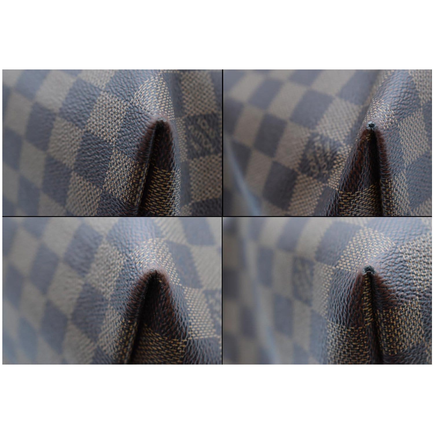 LOUIS VUITTON Iena MM Damier Ebene Shoulder Bag Brown