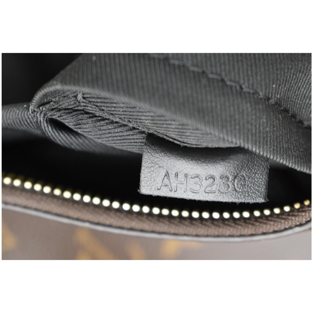 LOUIS VUITTON Odeon NM MM Monogram Canvas Shoulder Bag Black/Brown