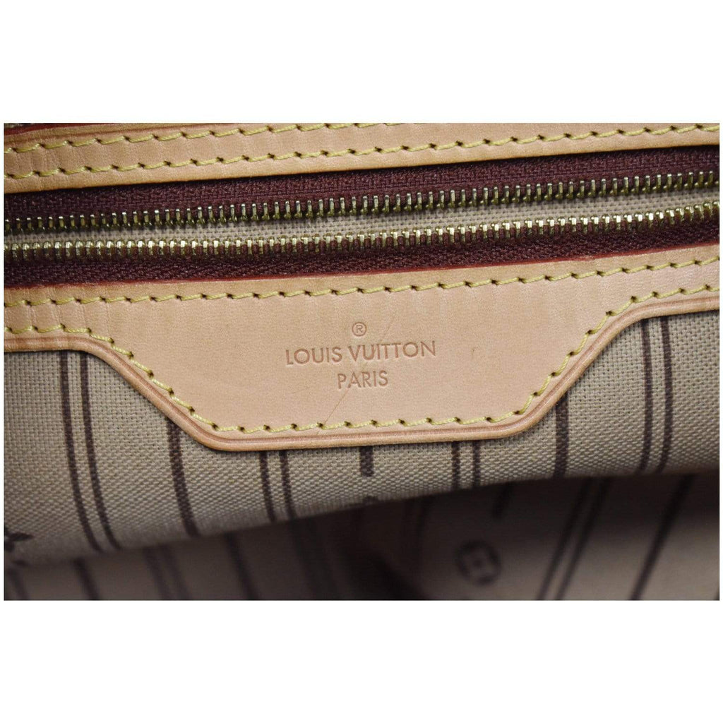 LOUIS VUITTON Delightful GM Monogram Canvas  Shoulder Bag Brown