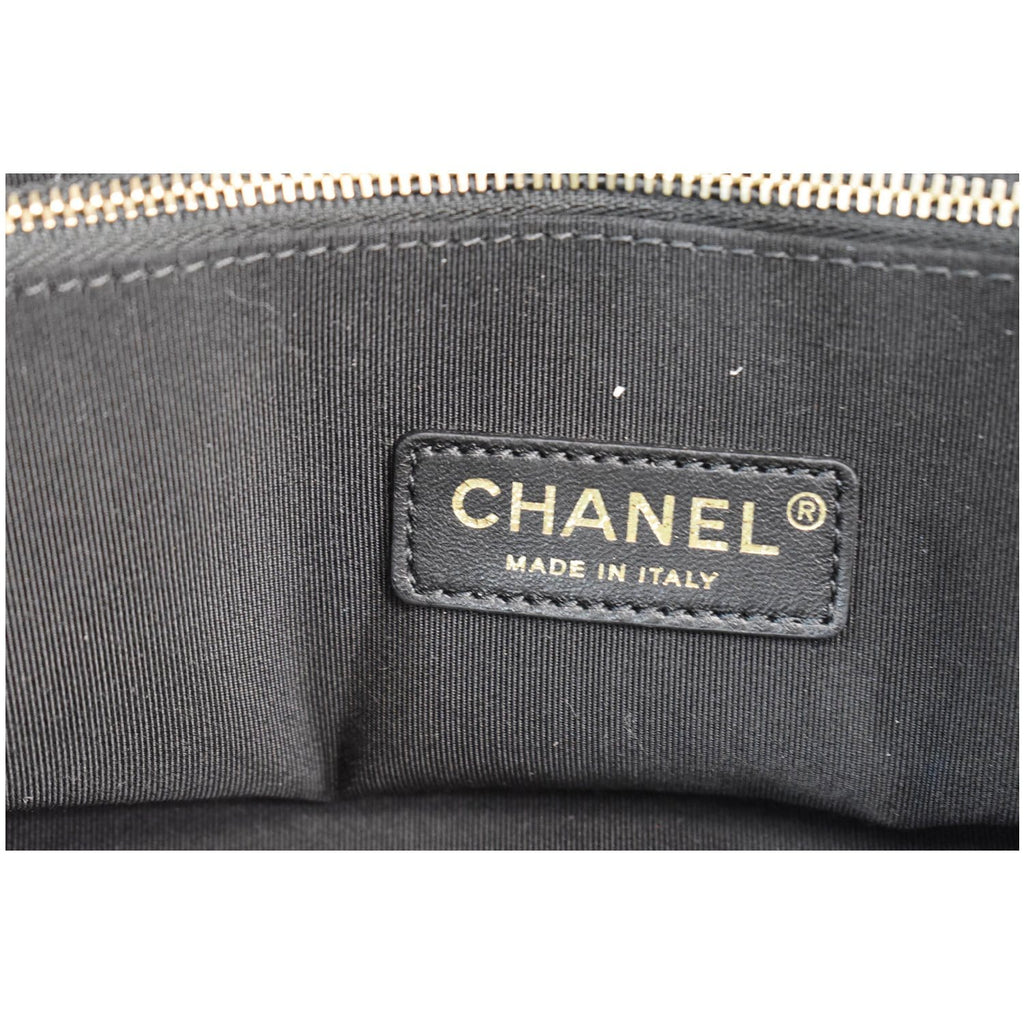 CHANEL Large 31 Shopping Calfskin Leather Shoulder Bag Beige
