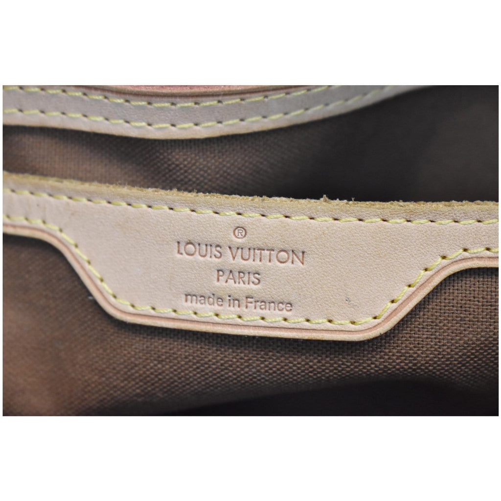 LOUIS VUITTON Monogram Canvas Palermo GM Tote Shoulder Bag