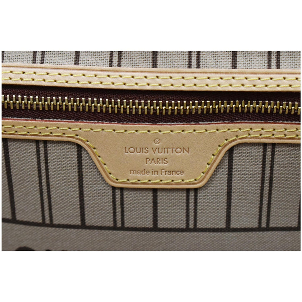 LOUIS VUITTON Neverfull GM Monogram Canvas Tote Shoulder Bag Brown