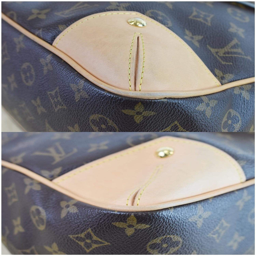 LOUIS VUITTON Estrela MM Monogram Canvas Shoulder Bag Brown